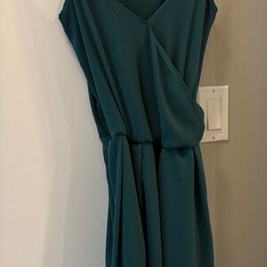 Monk & Lou Green Wrap Dress